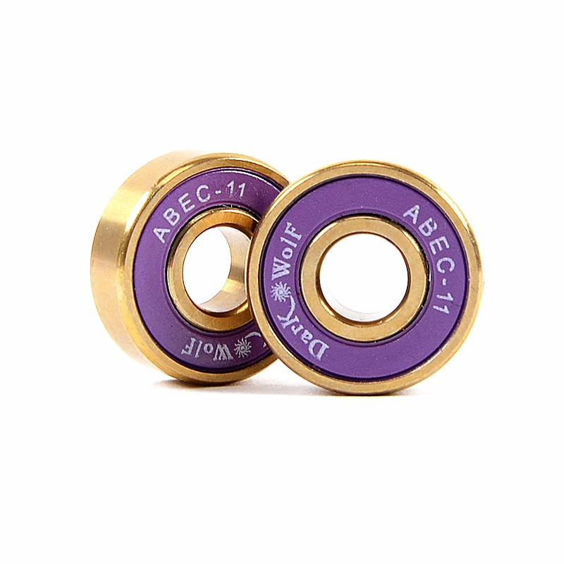 8 шт. шарикоподшипники для скейтборда 608 2RS радиальный подшипник Raceway Pro сталь Cr Mo +