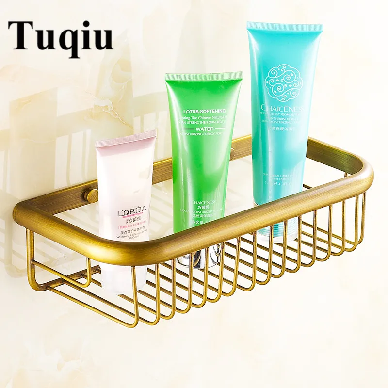 Полка для ванной комнаты Tuqiu золотистая полка мыла из латуни 30 см/45 см полки