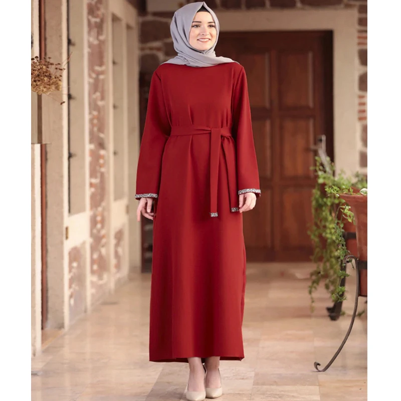 Abaya Дубай, Турция, мусульманская Мода, хиджаб, платье, кафтан, мусульманская одежда, Макси-платья для женщин, платье, мусульманский халат, 559