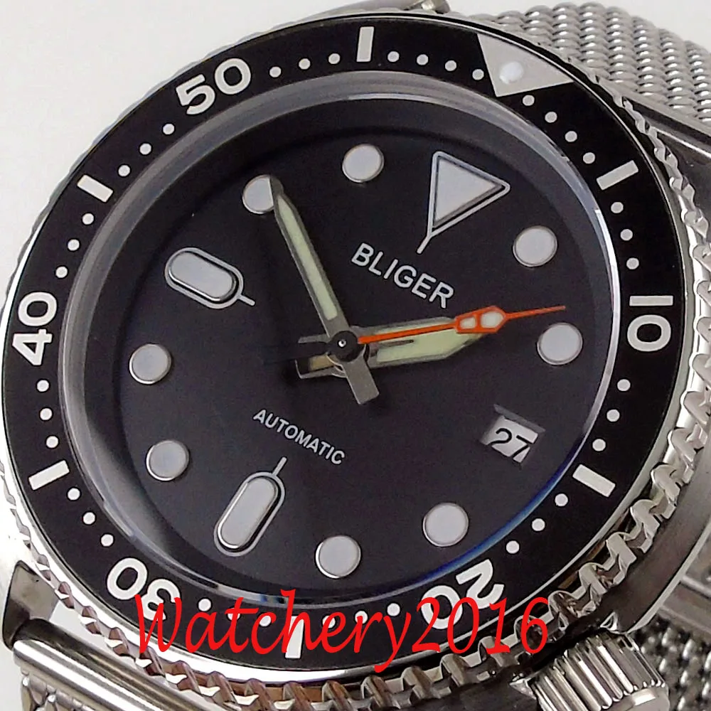 Часы наручные BLIGER мужские спортивные повседневные Роскошные модные