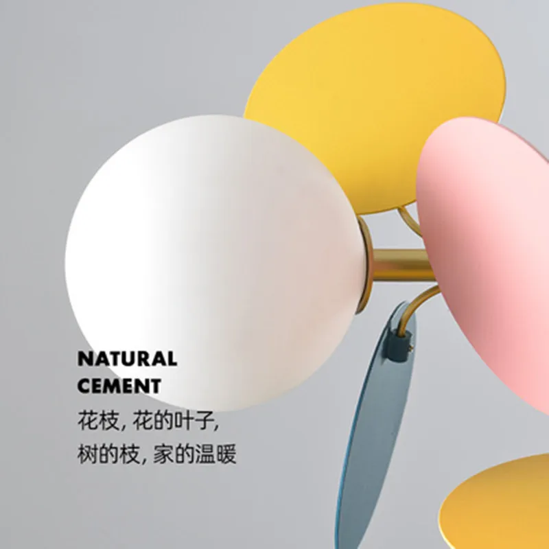 Скандинавские люстры Светильники для гостиной детская комната шар цвет