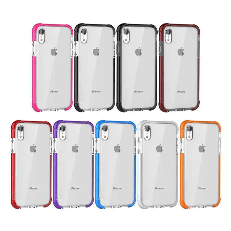 Для iPhone 11 чехол 5,8 дюймов 6,1 дюймов 6,8 дюймов гибридный ударопрочный ТПУ и PC задняя крышка для iPhone XS MAX XR