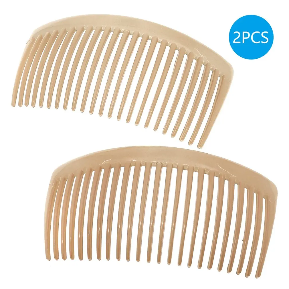 

Женская заколка для волос с прочным захватом, Нескользящие аксессуары для укладки волос для девушек, простой и универсальный гребень и челк...