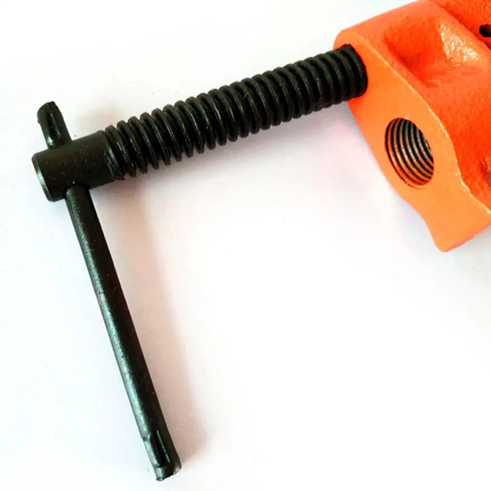 

Heavy Duty Pipe Clamp for Woodworking Wood Gluing Pipe Clamp Steel Cast Iron Pipe Clamp Fixture Carpenter Hand Tool