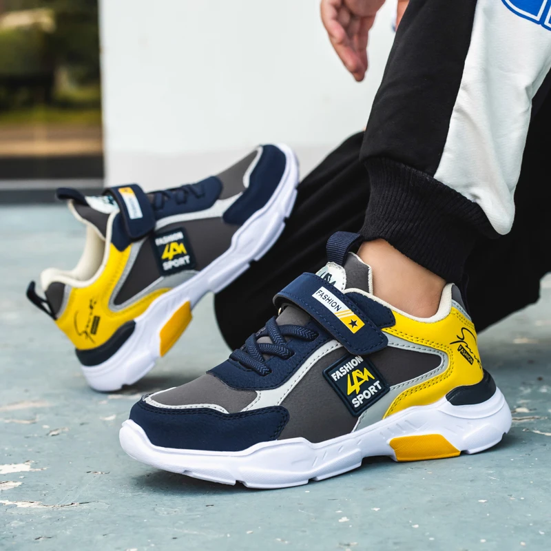 

Boys Shoes Children Sneakers Sport Shoes Big Child Running Shoes Leisure Trainers Casual Kids Sneakers 2020 Autumn Tennis Shoes