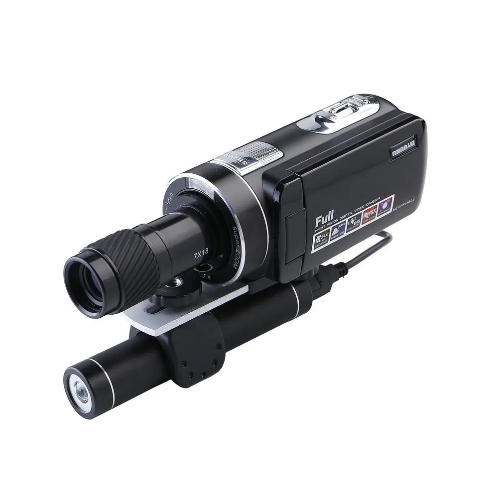 

Infrared HD Digital Night Vision Camera Monocular Extend Lens 16X Magnification Long Range Viewing Darkness Hunting Night Scope