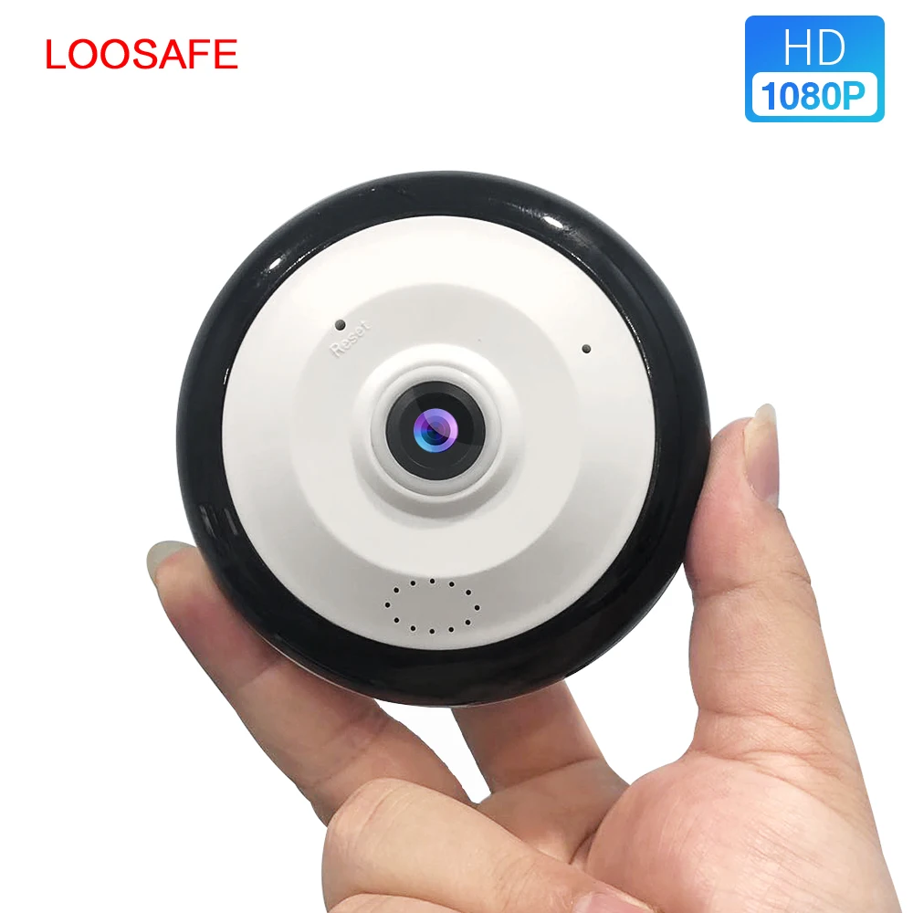Loosafe 1080P HD wi fi камера yoosee 360 градусов панорамная ночного видения домашняя сетевая