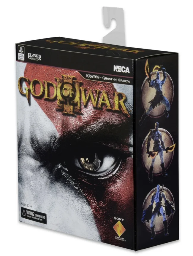 NECA God of War III Игра Charater призрак Спарты Кратос ПВХ фигурка Коллекционная подвижная