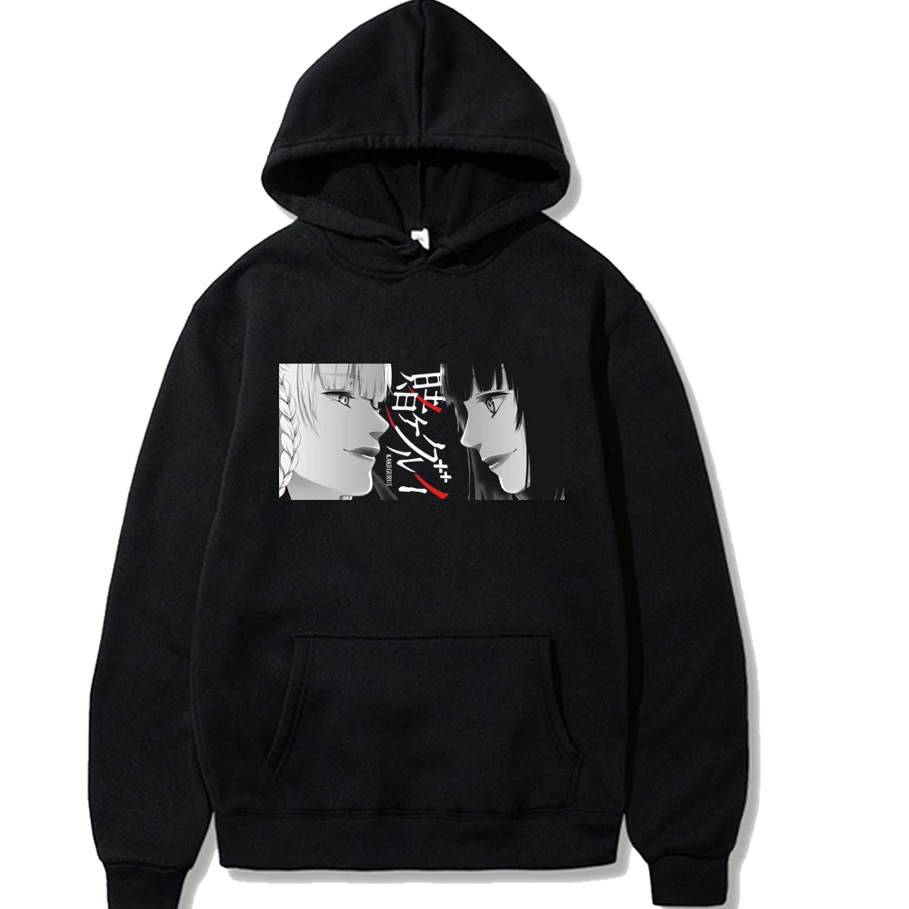 

Jabami Yumeko Kakegurui Толстовка манга толстовки Длинные рукава с пуловеры с карманами, топы