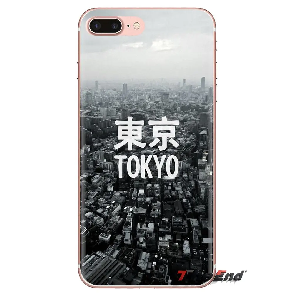TPU Bag Case Tokyo Japan Bird Eye View Poster For Huawei G7 G8 P7 P8 P9 Lite Honor 4C 5X 5C 6X Mate 7 8 9 Y3 Y5 Y6 II 2 Pro 2017 |