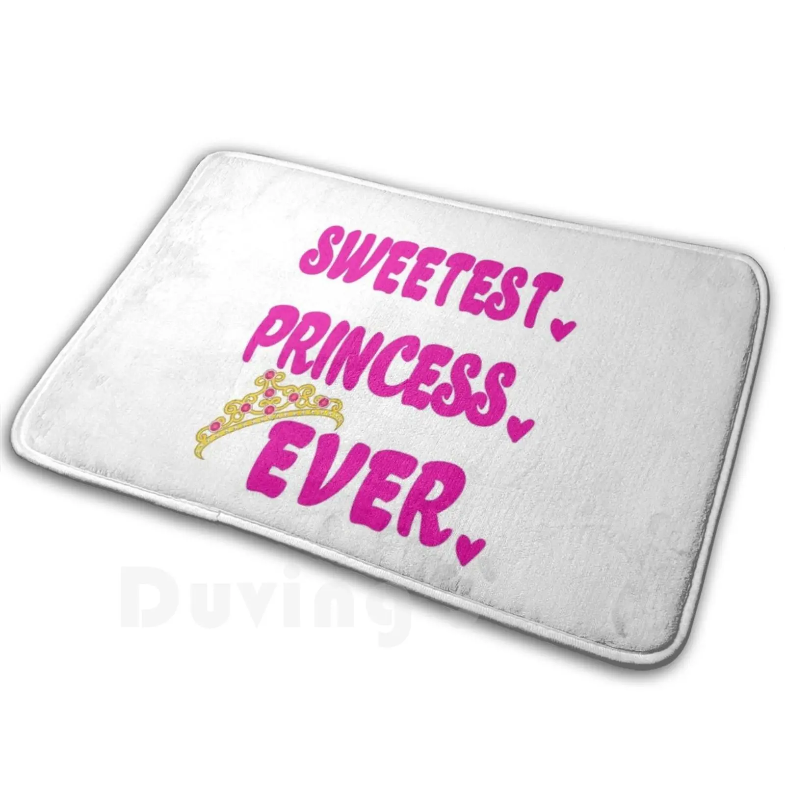 

Самая милая принцесса коврик ковер Нескользящие напольные коврики для спальни Милая принцесса розовая принцесса Корона Тиара