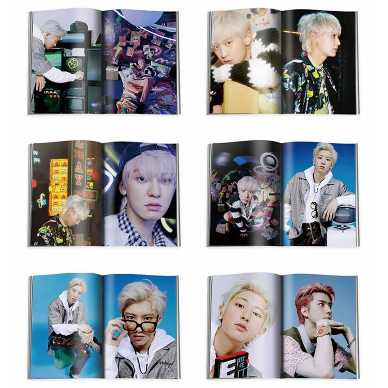 

EXO-SC Album Self Made Paper Mini Card Photo Card Poster HD Photocard Fans Gift Collection