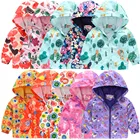 Куртка детская непромокаемая на молнии, с капюшоном, для мальчиков и девочек, 2020