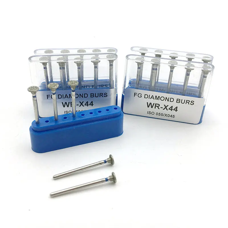 Горячая Распродажа 25 шт./5 коробок Стоматологические алмазные сверла полировка