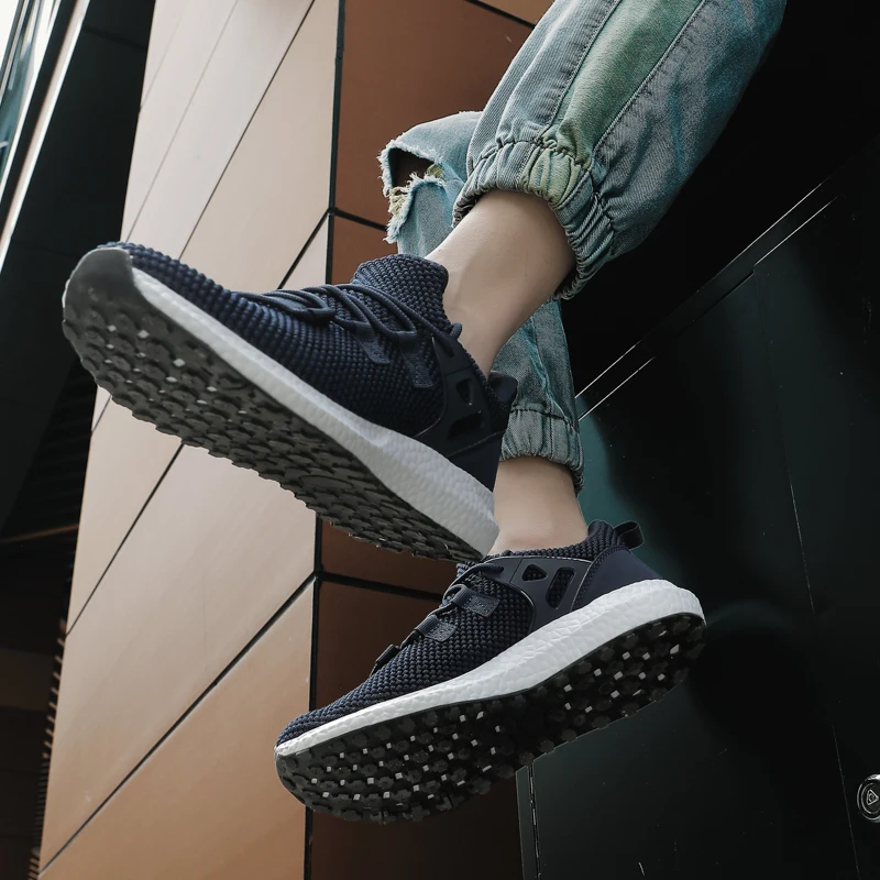 

Sneaker Man Casual Shoe Sneakers Men Lightweight Fashion Summer Mesh Red Comfort Zapatos Informales De Hombre Casual Shoes