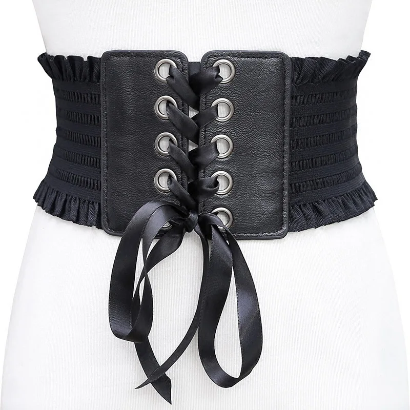 

Fashion Underwear Women's Intimates Bustiers&Corsets Wide Slimming Body Belts Waist Clip Sexy Elastic Femme Gothic Clothes Bride