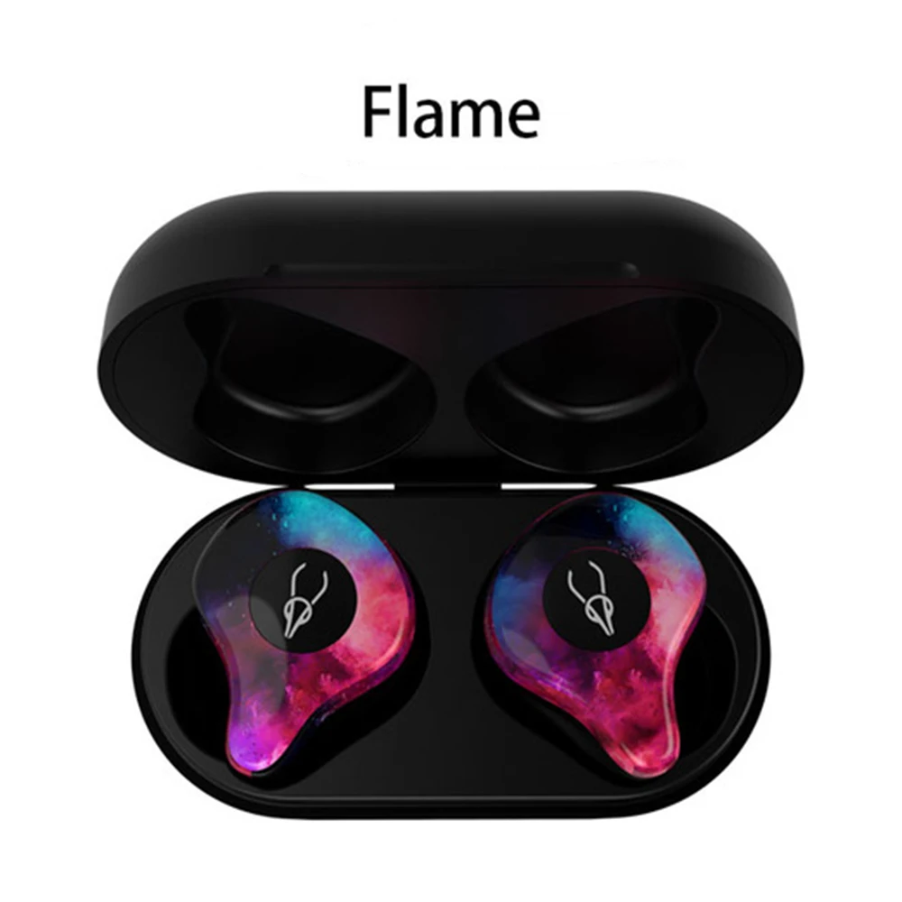 Sabbat x12 pro стерео Bluetooth наушники Мини Портативный беспроводной гарнитура Handfree микрофон с зарядным устройством - Цвет: Flame