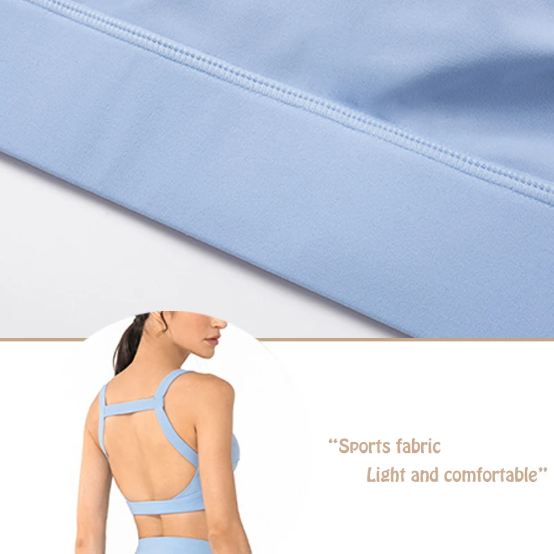 CRUBERA Line Back Straightening Yoga Bras Women's Sports Underwear