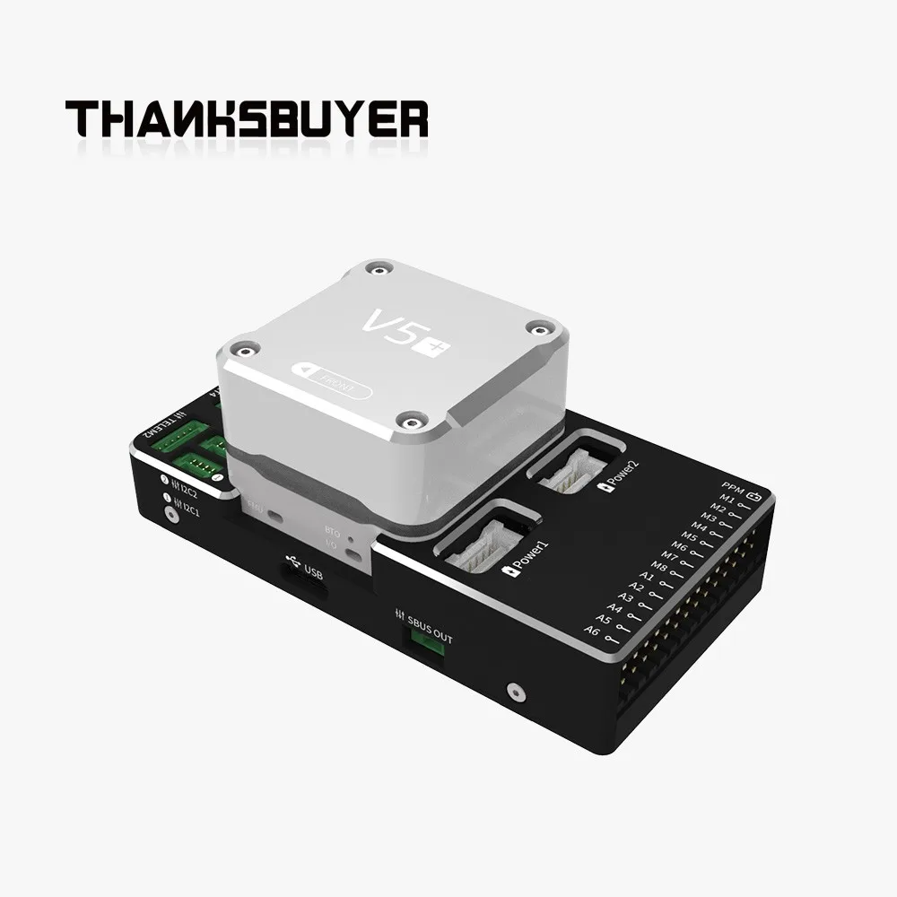 CUAV V5 + RC автопилот Полетный контроллер для дрона Pixhawk FMUv5 w/ NEO V2 GPS|Детали и