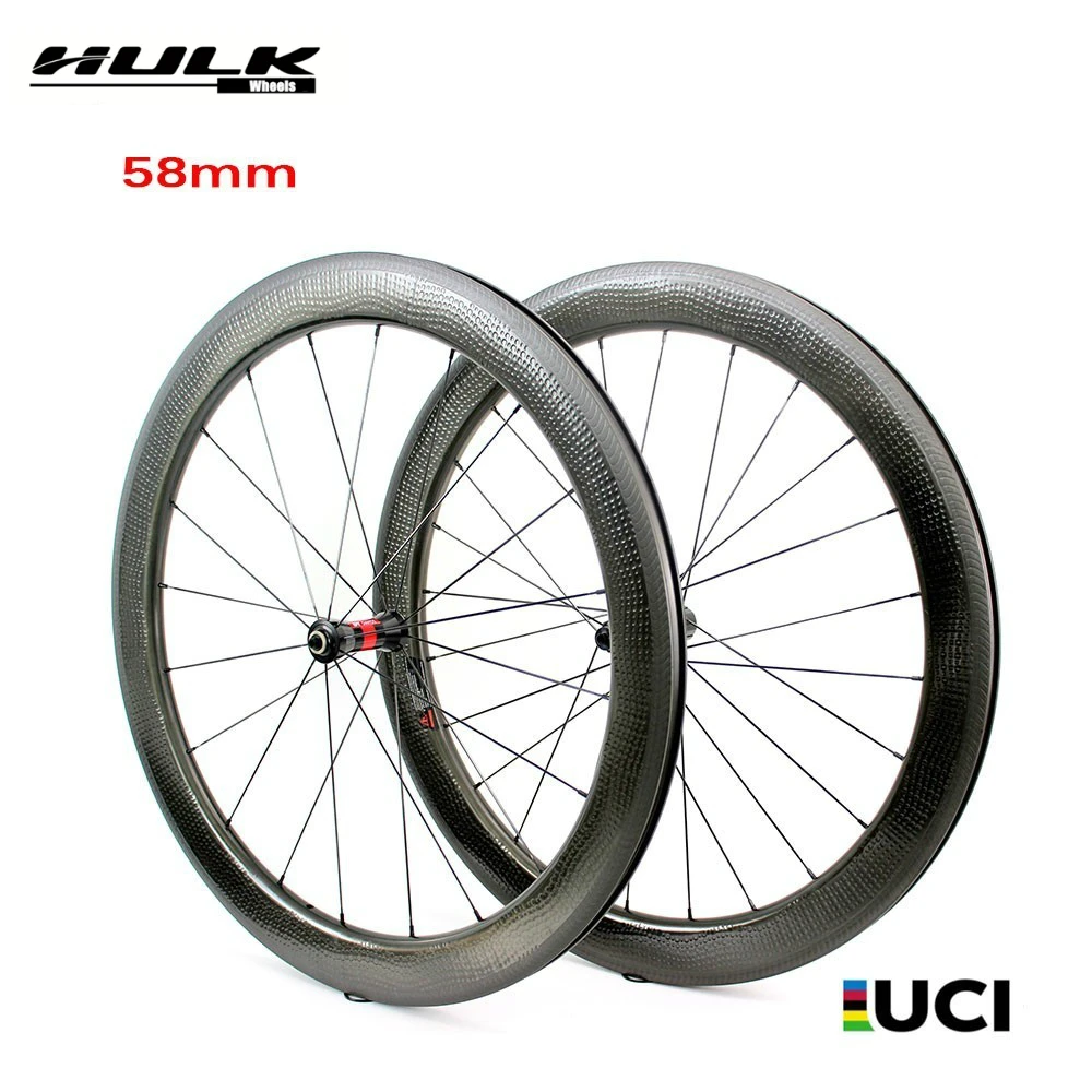 

Обод велосипедный HULKWHEELS 700c DT Swiss, 240S, со спицами CX-RAY, углеродный