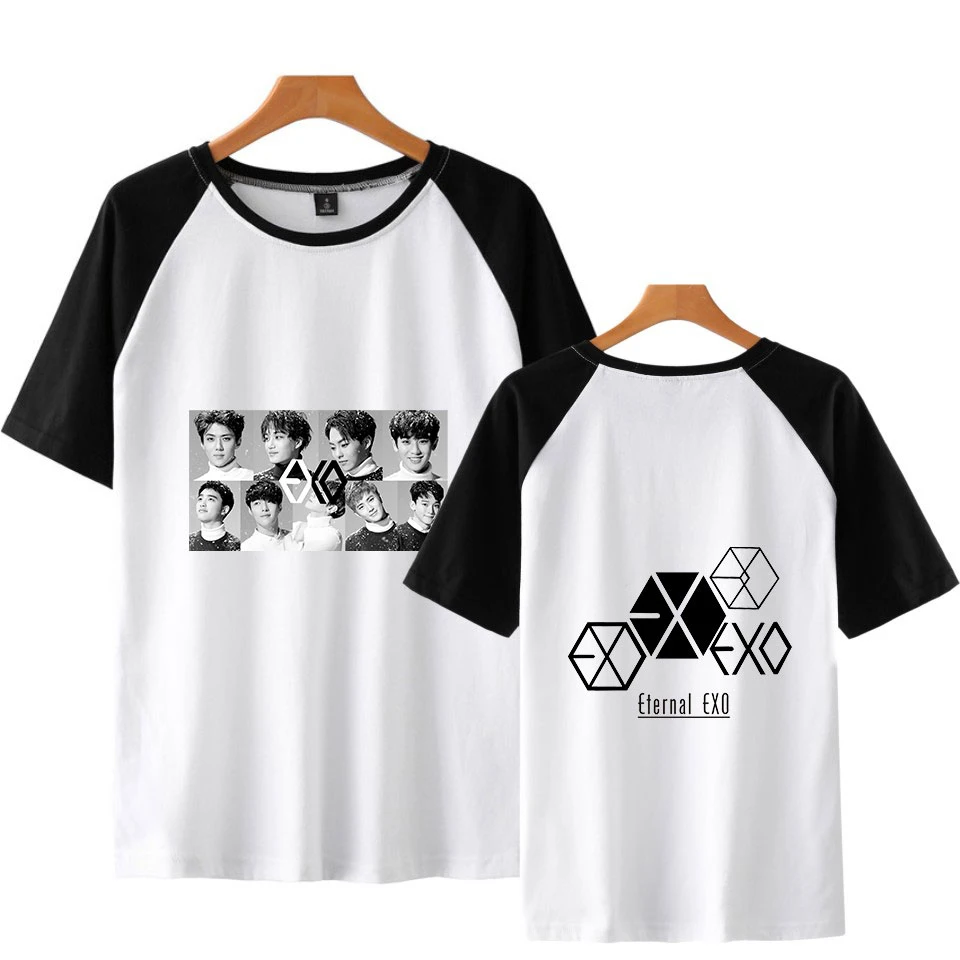 2019 EXO PLANET #5 Футболка Хлопковая женская Горячая Распродажа футболка повседневные