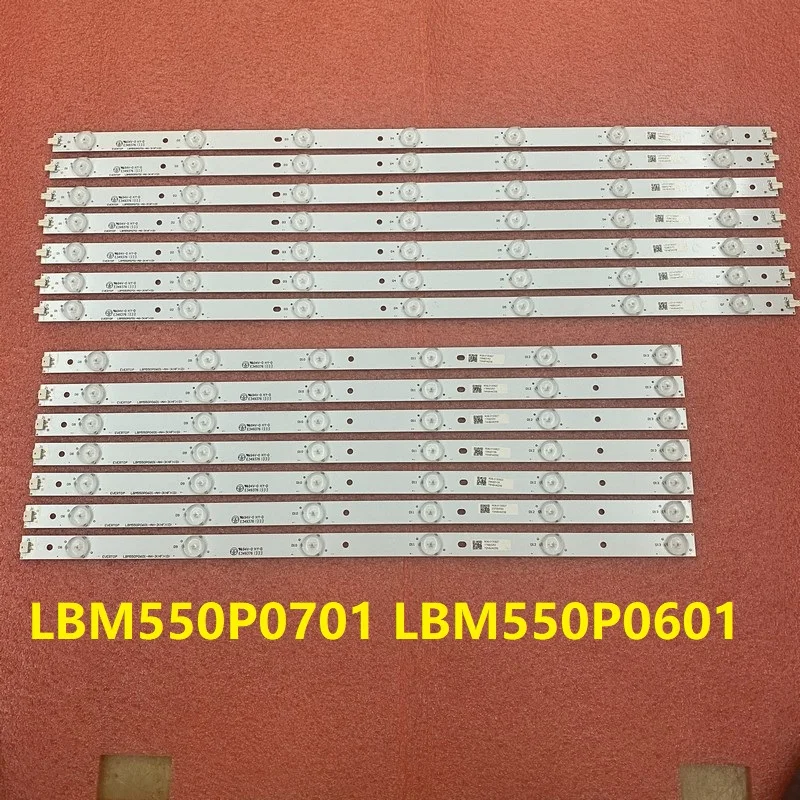 14 светодиодный т. светодиодная подсветка для 55PFT6109/11 55PFK5109 LD55U3100 55PFS5709 LBM550P0701-AG-3 LBM550P0601-AH-3 AQ-4 TPT550J1-DUJSGE