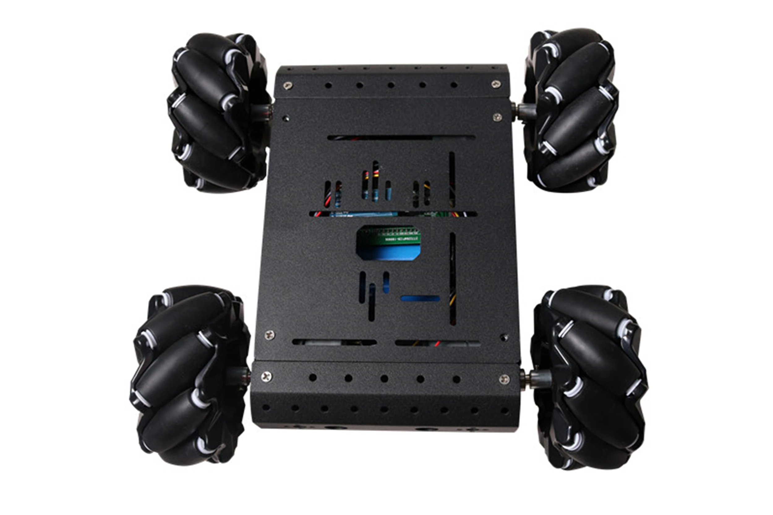Беспроводное управление Wi-Fi/Bluetooth/ручкой 97 мм Mecanum Omni Wheel 4WD C400 металлический умный