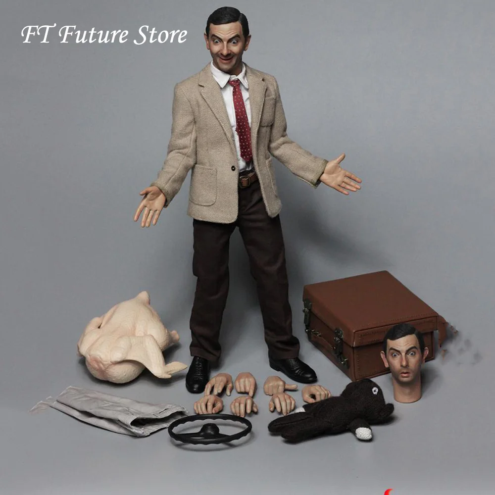 Коллекционная в наличии 1/6 весы A018 MR. BEAN полный набор фигурку модель для любителей