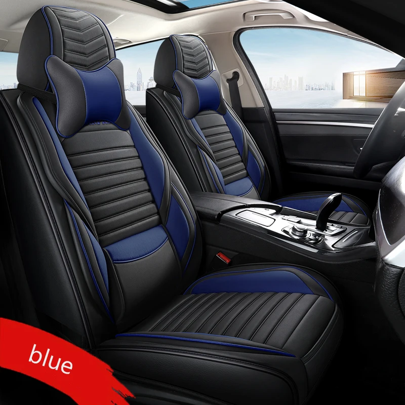 Модный чехол для автомобильного сиденья Ford Mondeo Focus2 3 Taurus Fiesta Edge Explorer kuga Кожаный