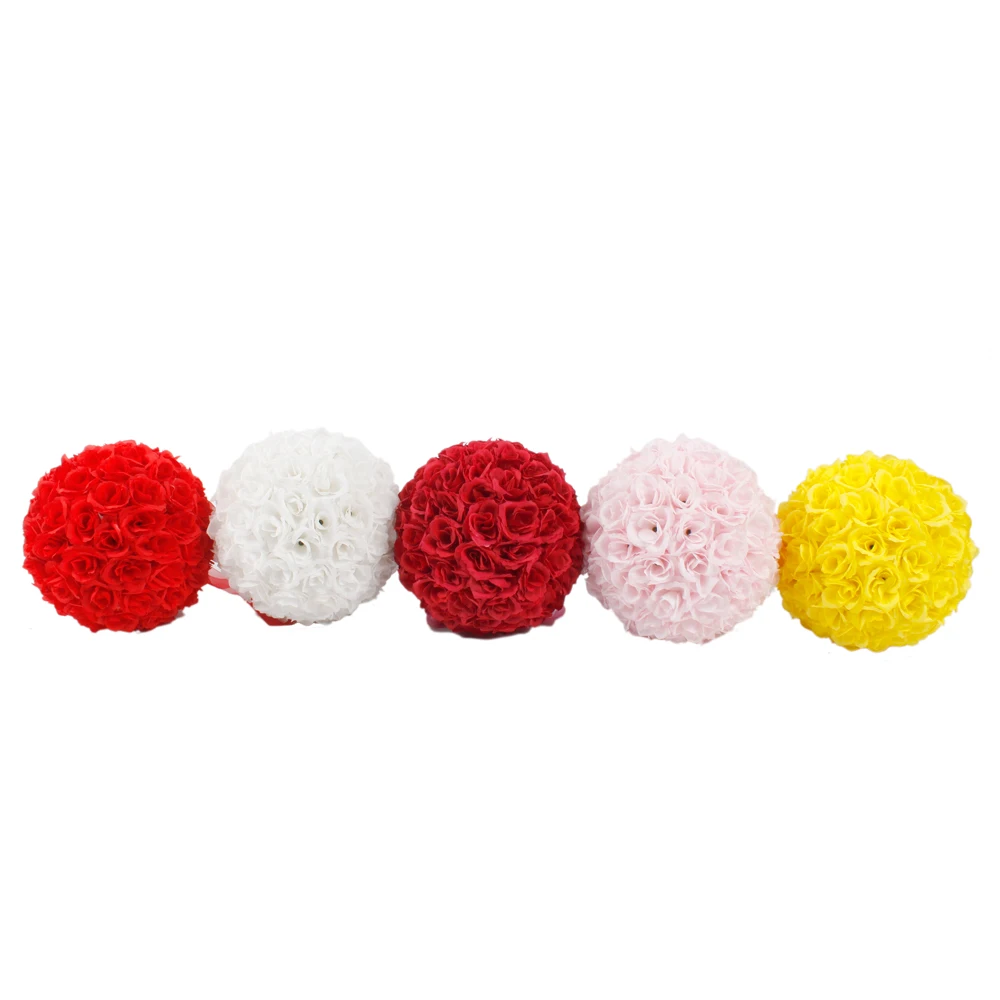 

5Pcs 25CM Flower Balls Wedding Decoration Pink