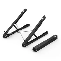 portable laptop stand foldable support base notebook stand for macbook pro lapdesk computer laptop holder cooling bracket riser