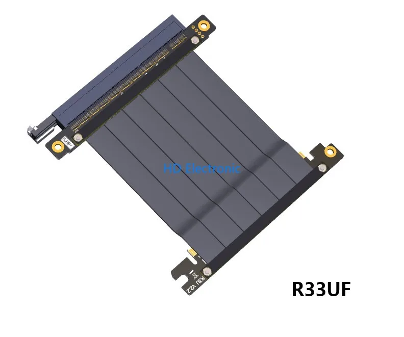 Кабель PCIE 3 0 PC e 16X к x16 адаптер видеокарты удлинитель угол 90 градусов дизайн для