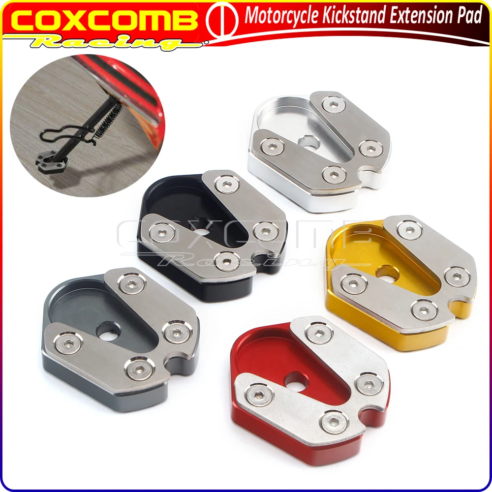 

Алюминиевая Подставка для ножки мотоцикла CNC, боковая подставка, увеличитель пластины, удлинитель для GTS GTV 3Vie 125 150