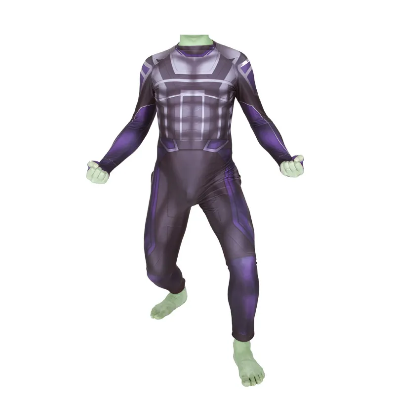 Super Heroes Robert Bruce Banner Zentai Bodysuit Suit Jumpsuits Halloween Hulk Cosplay Costume Adult Men Kids | Тематическая одежда