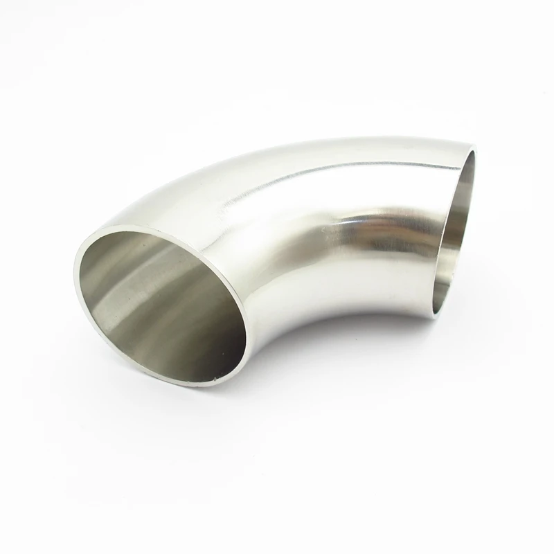 Санитарный фитинг из нержавеющей стали 1/4 2-304 дюйма 57 мм наружный диаметр Колено 90