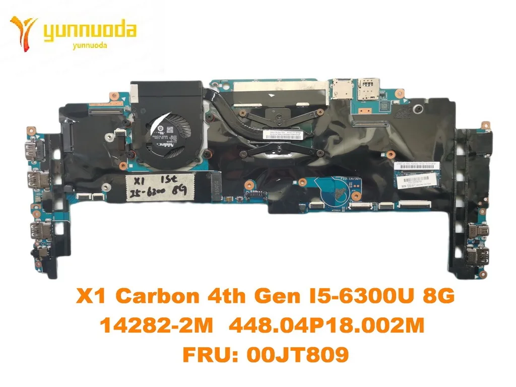 

Original for Lenovo Thinkpad X1 Carbon 4th Gen Laptop motherboard I5-6300U 8G 14282-2M 448.04P18.002M FRU 00JT809 tested go