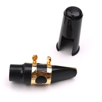 new alto saxophone mouthpiece kit with cover metal ligature reed musical instrument accessories