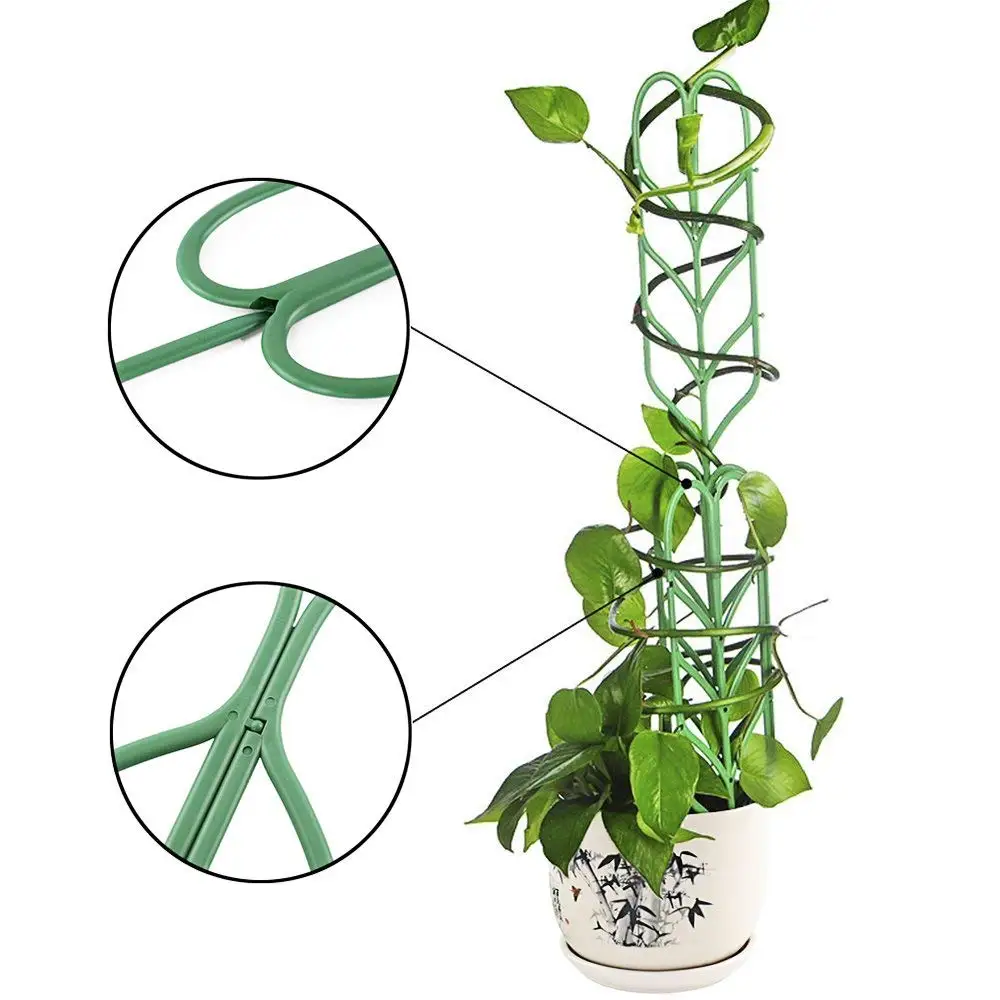 Diy садовые трельяжи для альпинизма 14 дюймов x 4 горшечные лозы овощи цветы патио