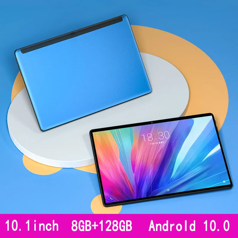 

New Original 10.1 Inch Tablets Android 10.0 Google Certified 10 Core 8GB RAM 128GB ROM 4G WiFi GPS Tablet PC