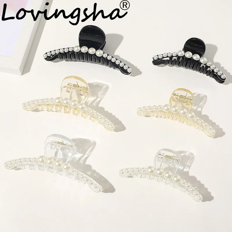 LOVINGSHA/аксессуары для волос девочек Детские Когти Прочные зажимы Хвостик Детский