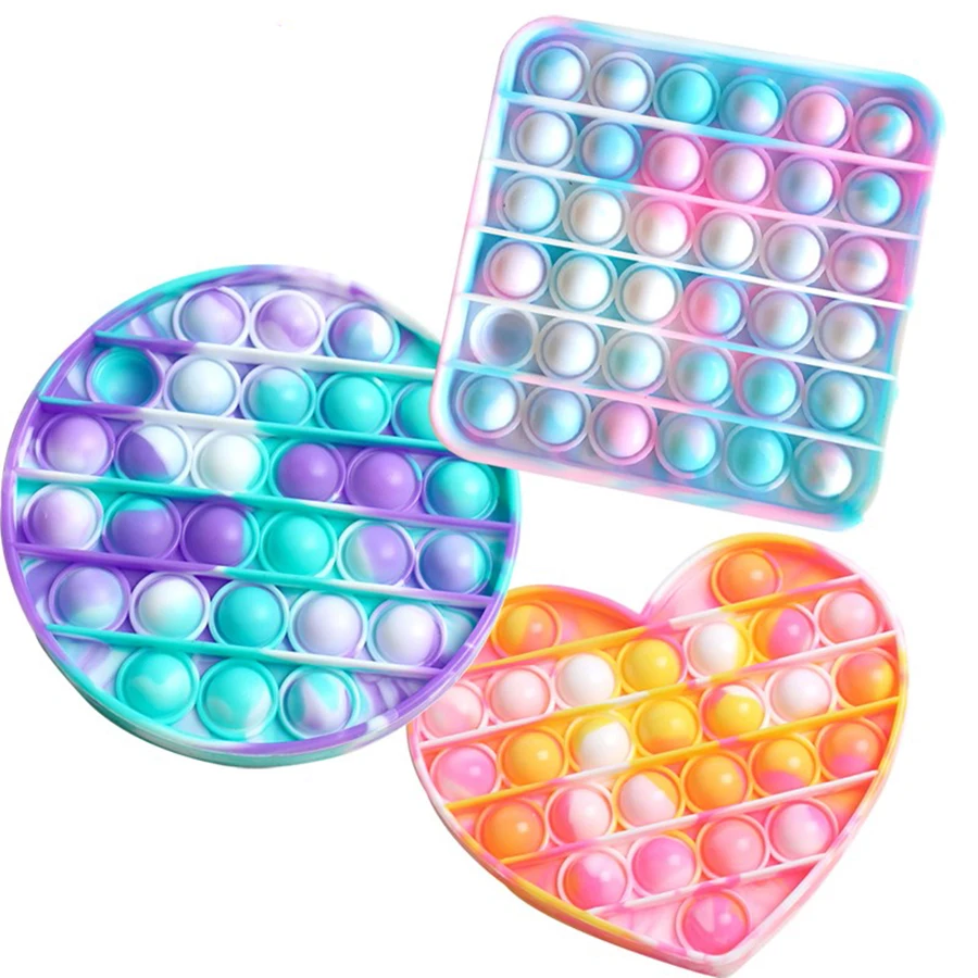 

Fidget Toys Hot Push Bubble Fidget Toys Adult Stress Relief Toy Antistress Soft Squishy Anti Stress Gift Anti Stress Box