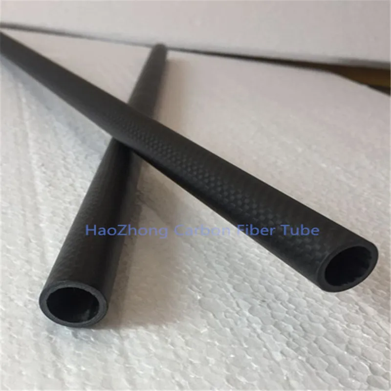 2 pcs 16MM OD x 12MM ID x 1000MM (1m) 100% Roll 3k Carbon Fiber tube / Tubing /shaft, wing tube Quadcopter arm Hexrcopter  16*12