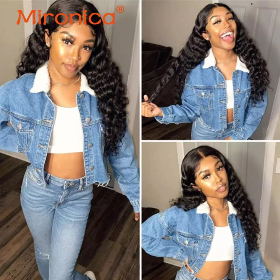 

Brazilian Human Hair Wigs Loose Deep Wave T Part Lace Frontal Wigs 13x4x1 Lace Frontal 13x6x1Lace Frontal T Part Wigs For Woman