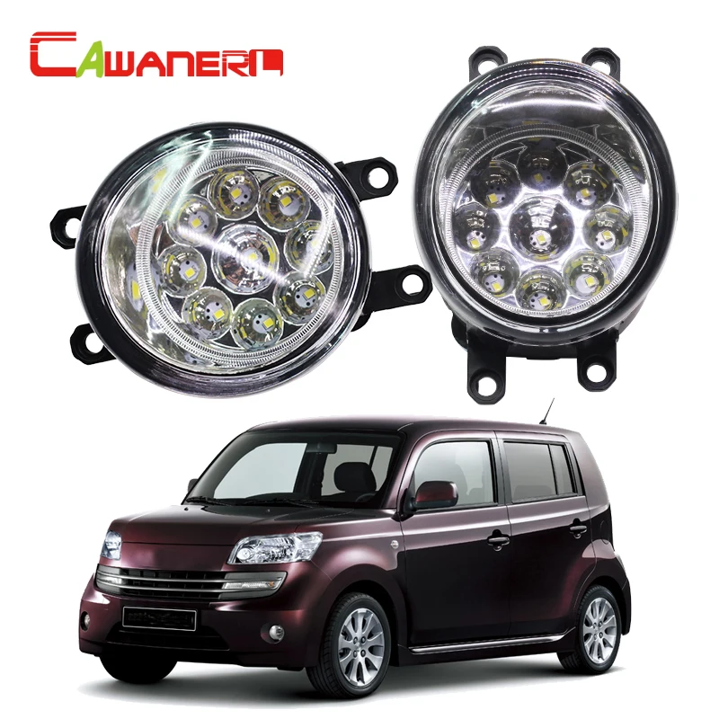 Cawanerl 1 пара автомобиль светодиодный лампа левый + правый туман светильник