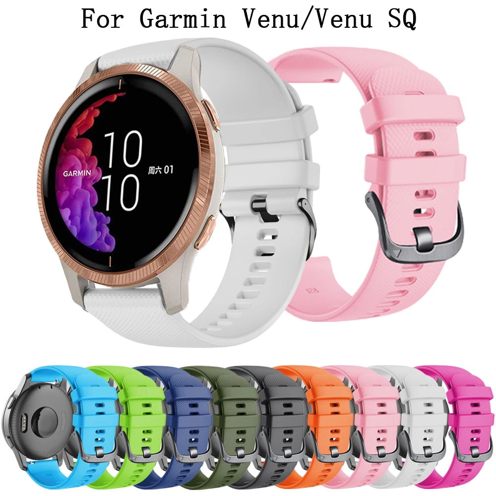 Силиконовый ремешок для наручных часов смарт-часов Garmin шнур/шнур SQ/Vivoactive 3