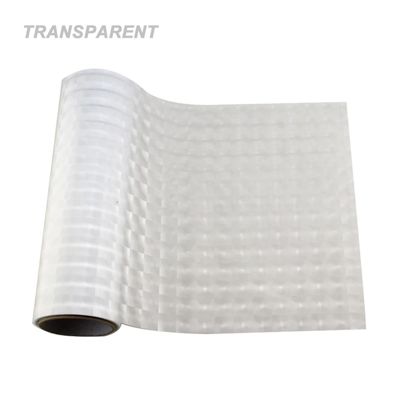 Transparent Carcardo 30 см X 200 см 3D кошачий глаз фара Задний фонарь тонированная виниловая пленка 3D кошачий глаз фара пленка автомобильная наклейка - Название цвета: Transparent
