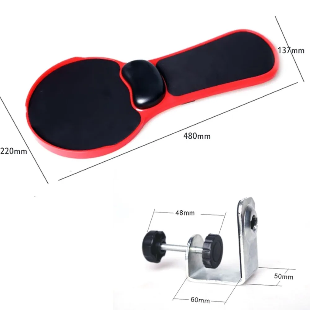 Подлокотник на запястье Регулируемый Настольный коврик для мыши дома и