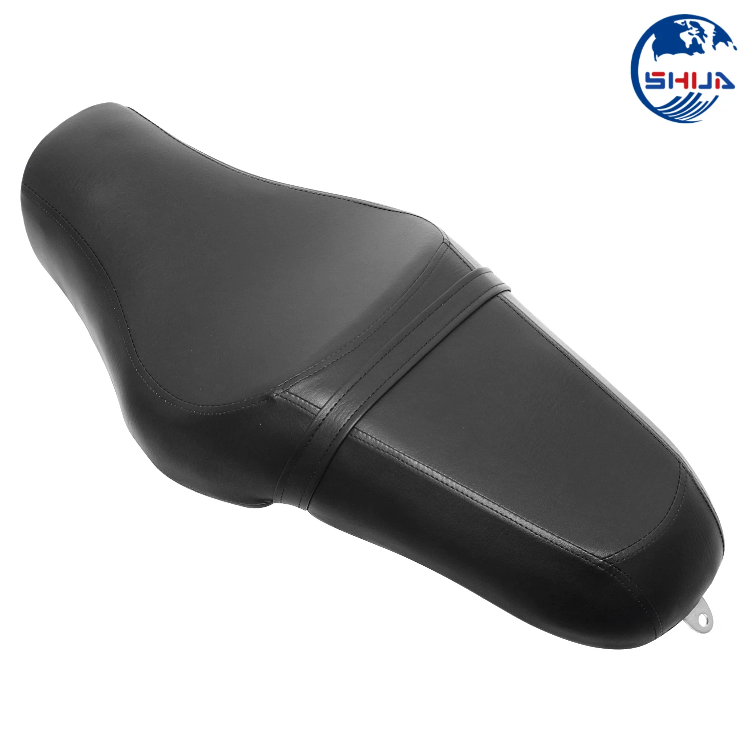 Черное ПАССАЖИРСКОЕ СИДЕНЬЕ водителя + заднее сиденье для Harley Iron SuperLow Forty Eight