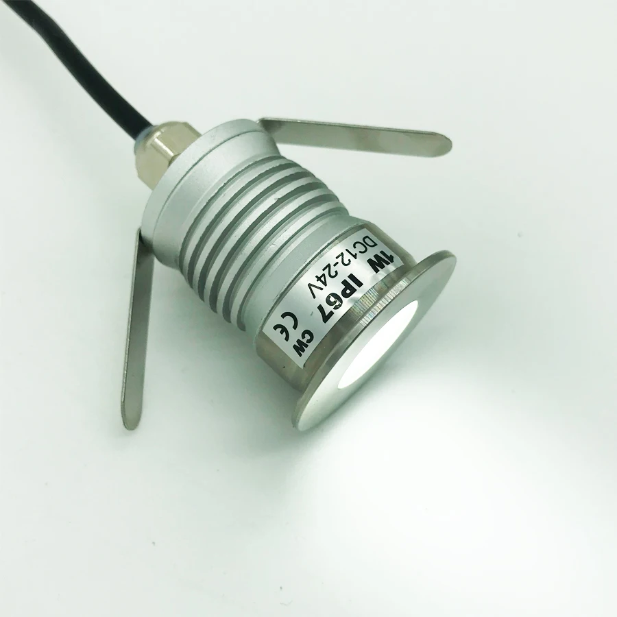 Нержавеющая сталь IP67 IP68 1 Вт 3 CREE 12В 24В светодиодный светильник для наружного сада
