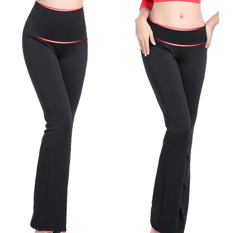 Брюки женские для латиноамериканских танцев штаны йоги брюки-боди с высокой